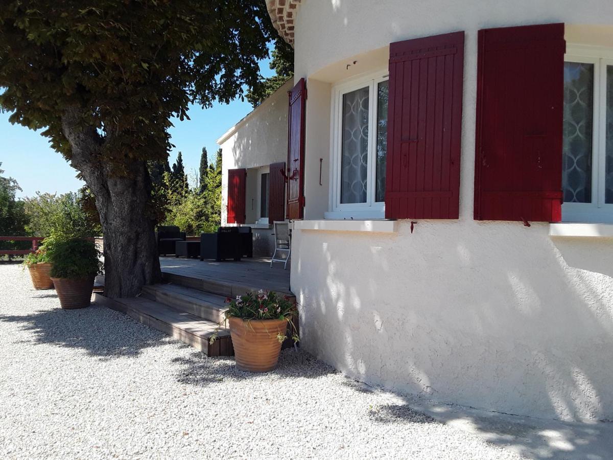 La Bonbonne En Provence Villa Travaillan Exteriör bild